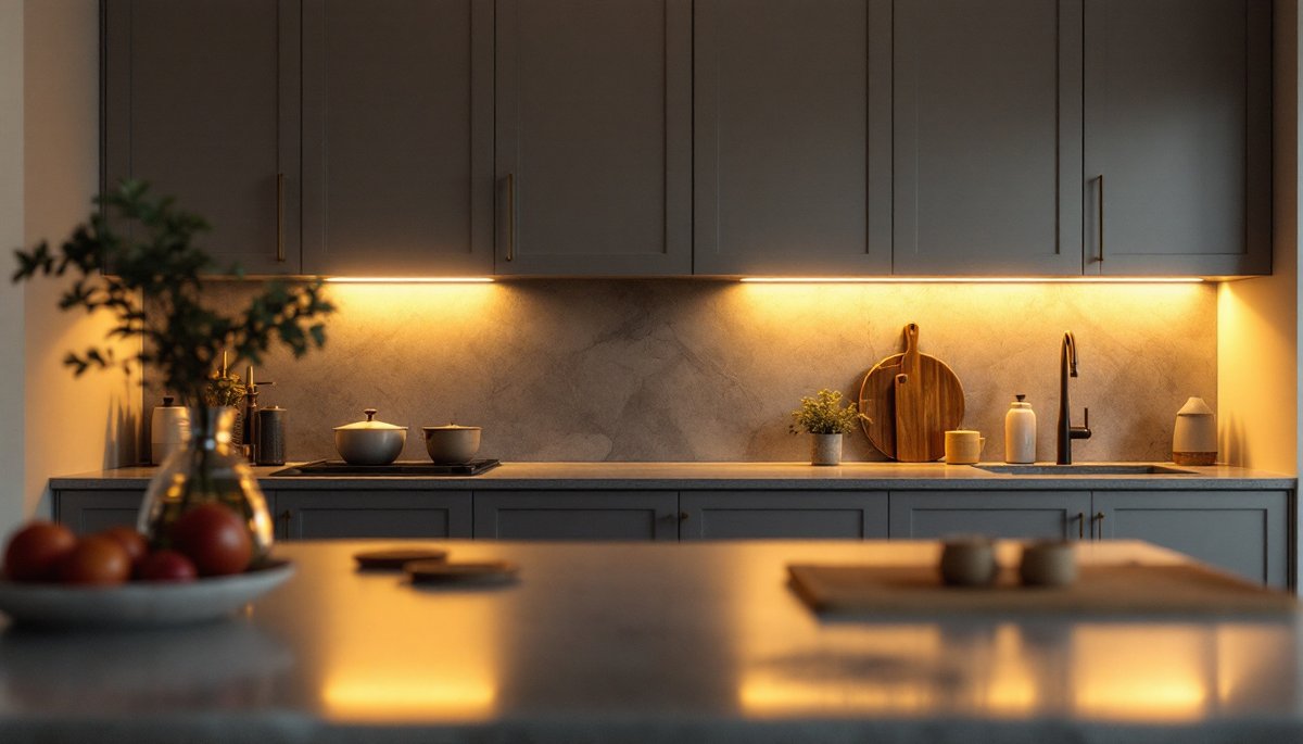 Kitchen recessed and under-cabinet LED lighting by Archvolt Electric